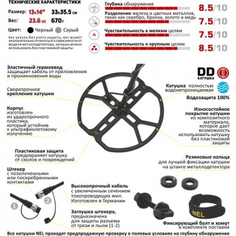 Катушка MINELAB NEL Storm для X-Terra 3 кГц Катушка MINELAB NEL Storm для X-Terra 3 кГц